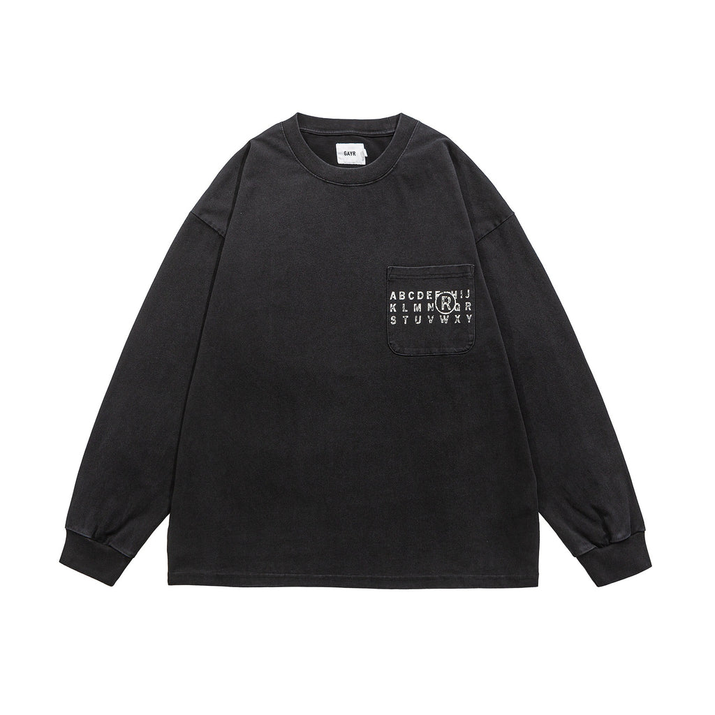Washed Distressed Crewneck