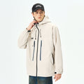 Cleanfit  Hooded Reflective Stripe Jacket