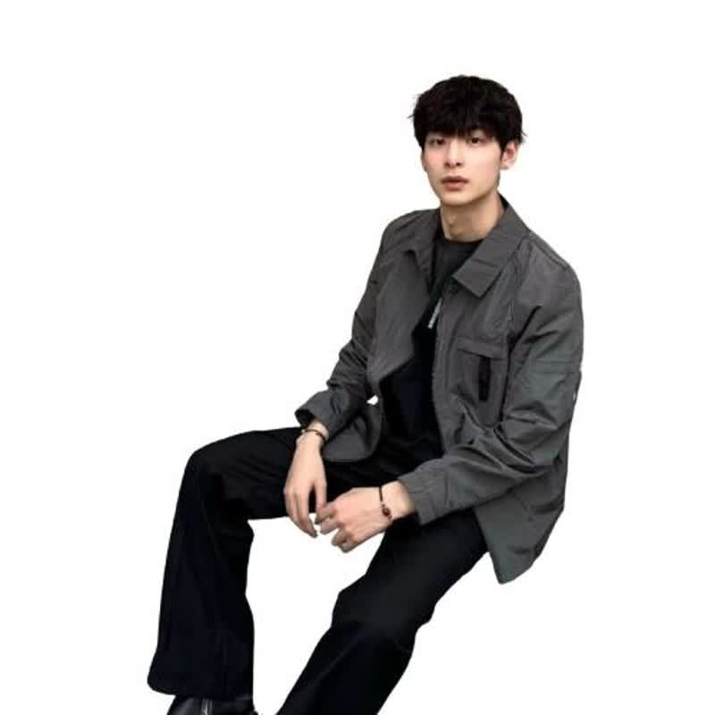 Loose Zip-Up Jacket