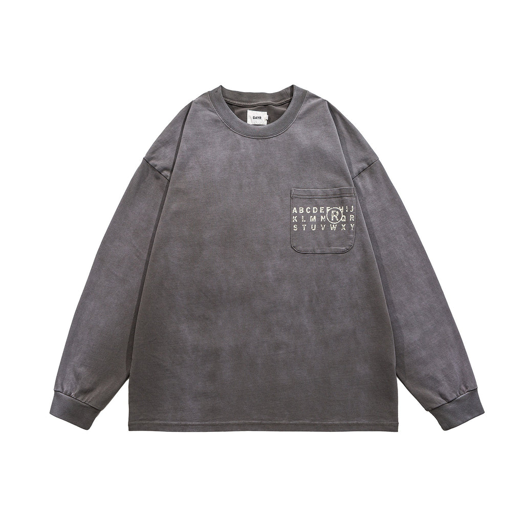 Washed Distressed Crewneck