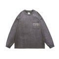 Washed Distressed Crewneck