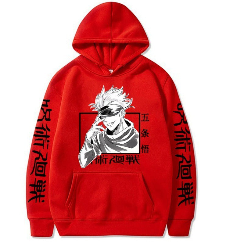 Plush Printed Hoodie