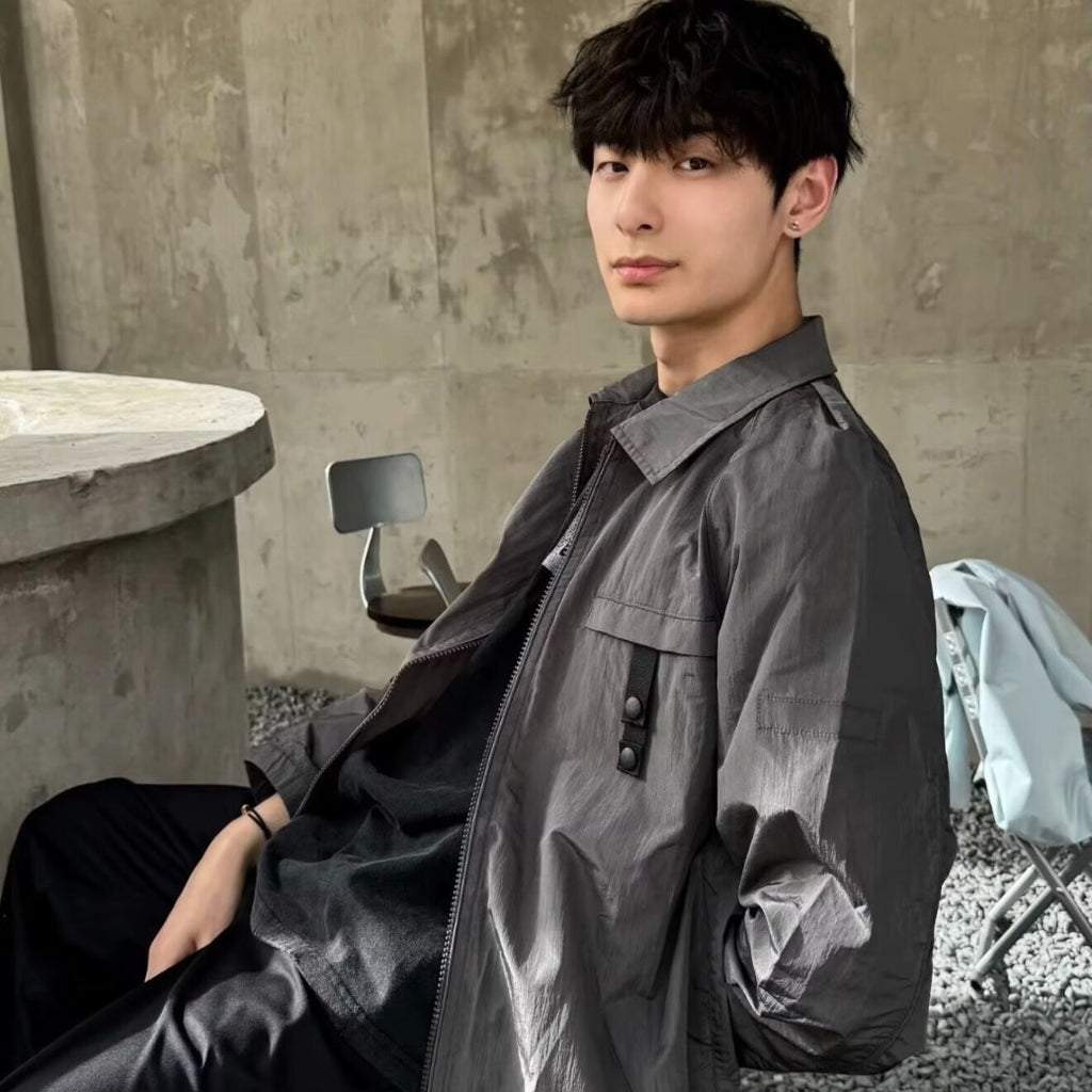 Loose Zip-Up Jacket