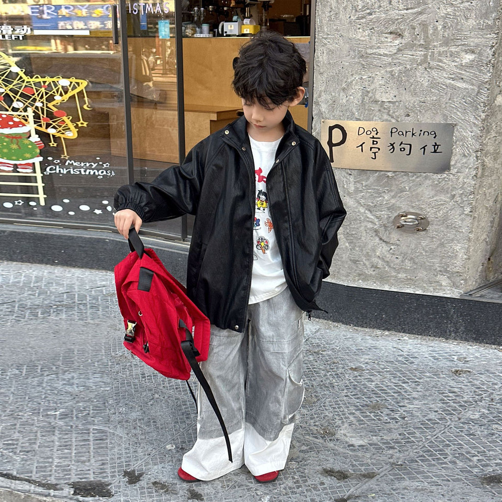Children's Leather Jacket