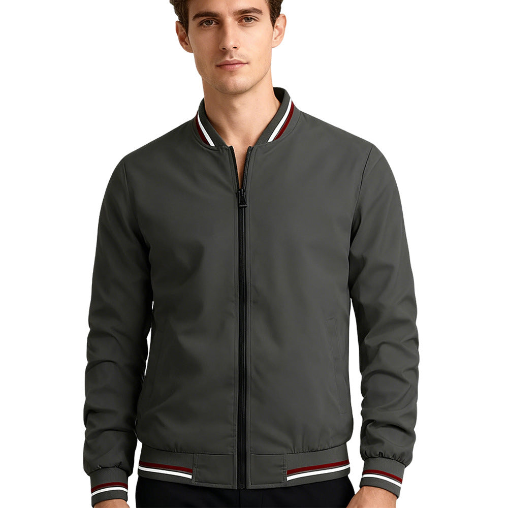 Baseball Collar Jacket